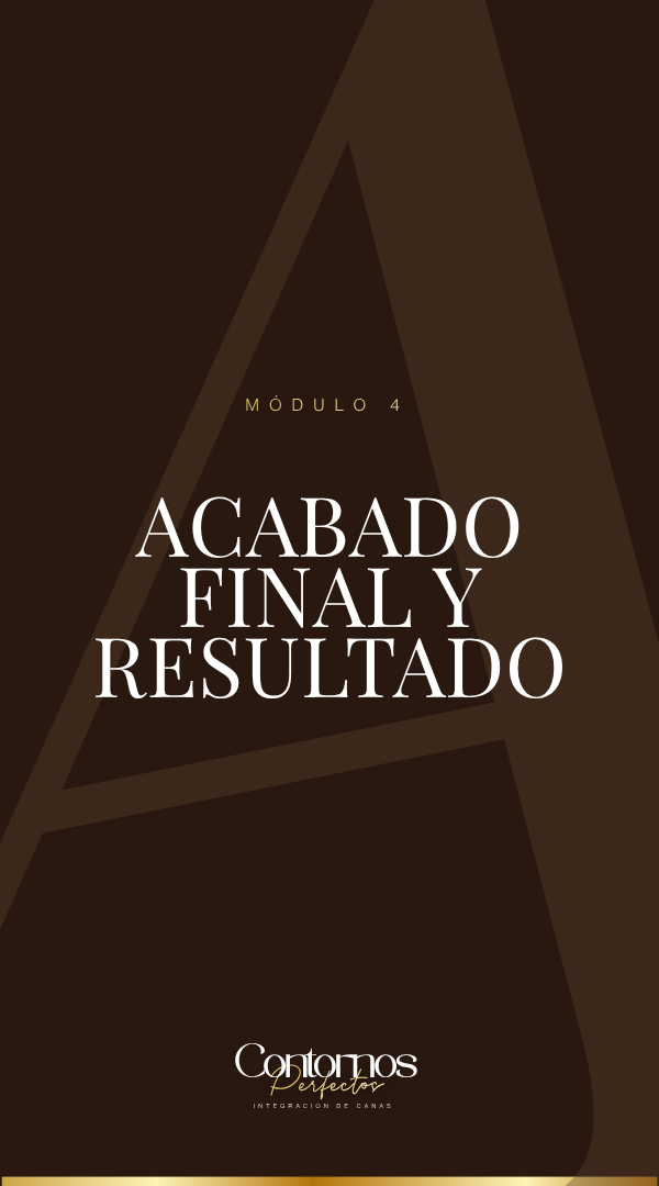 Acabado final y resultado